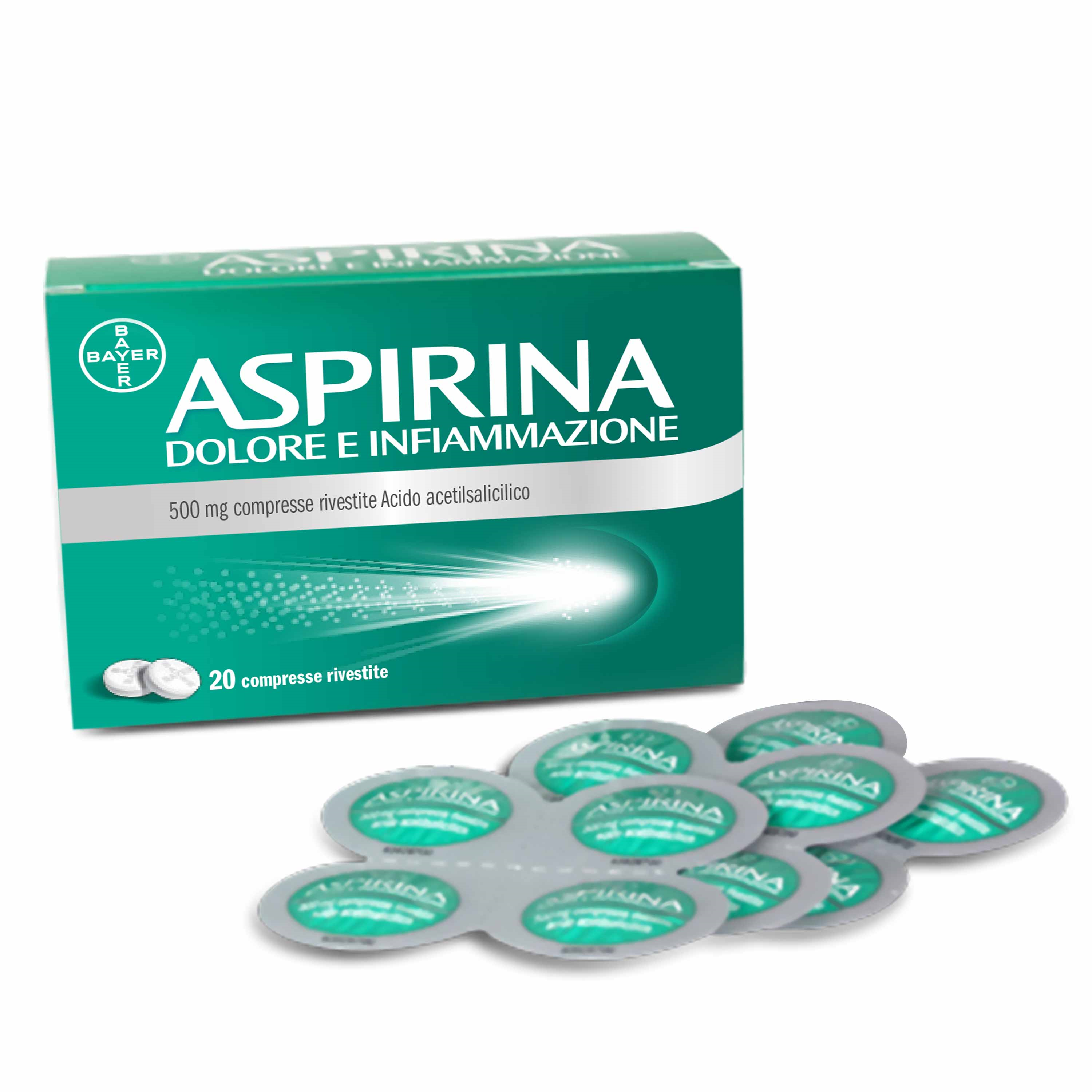 ASPIRINA DOLORE INF*20CPR500MG - farmacialombardia.it