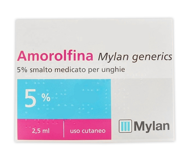 AMOROLFINA MY*SMALTO 2,5ML 5% - farmacialombardia.it