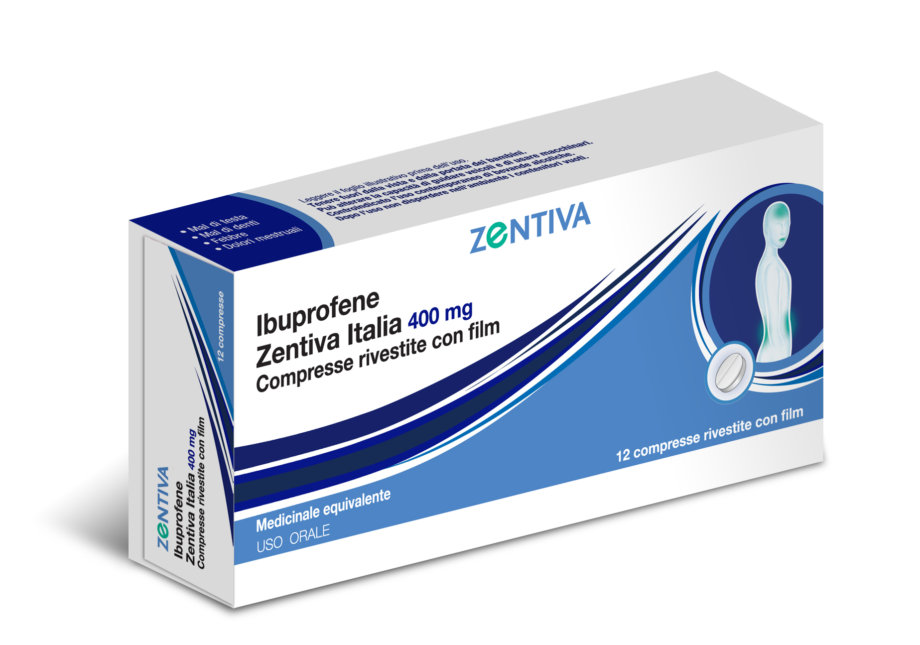 IBUPROFENE ZEN*12CPR 400MG - farmacialombardia.it