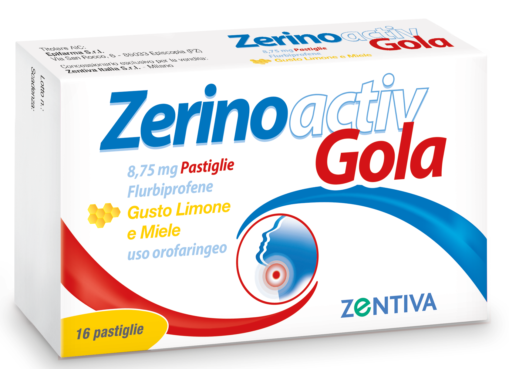 ZERINOACTIV GOLA*16PASTL LIM M - farmacialombardia.it