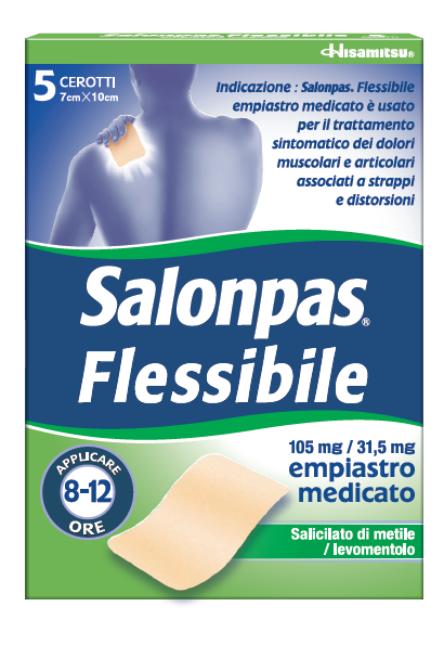 SALONPAS FLESSIBILE*5CER7x10CM - farmacialombardia.it