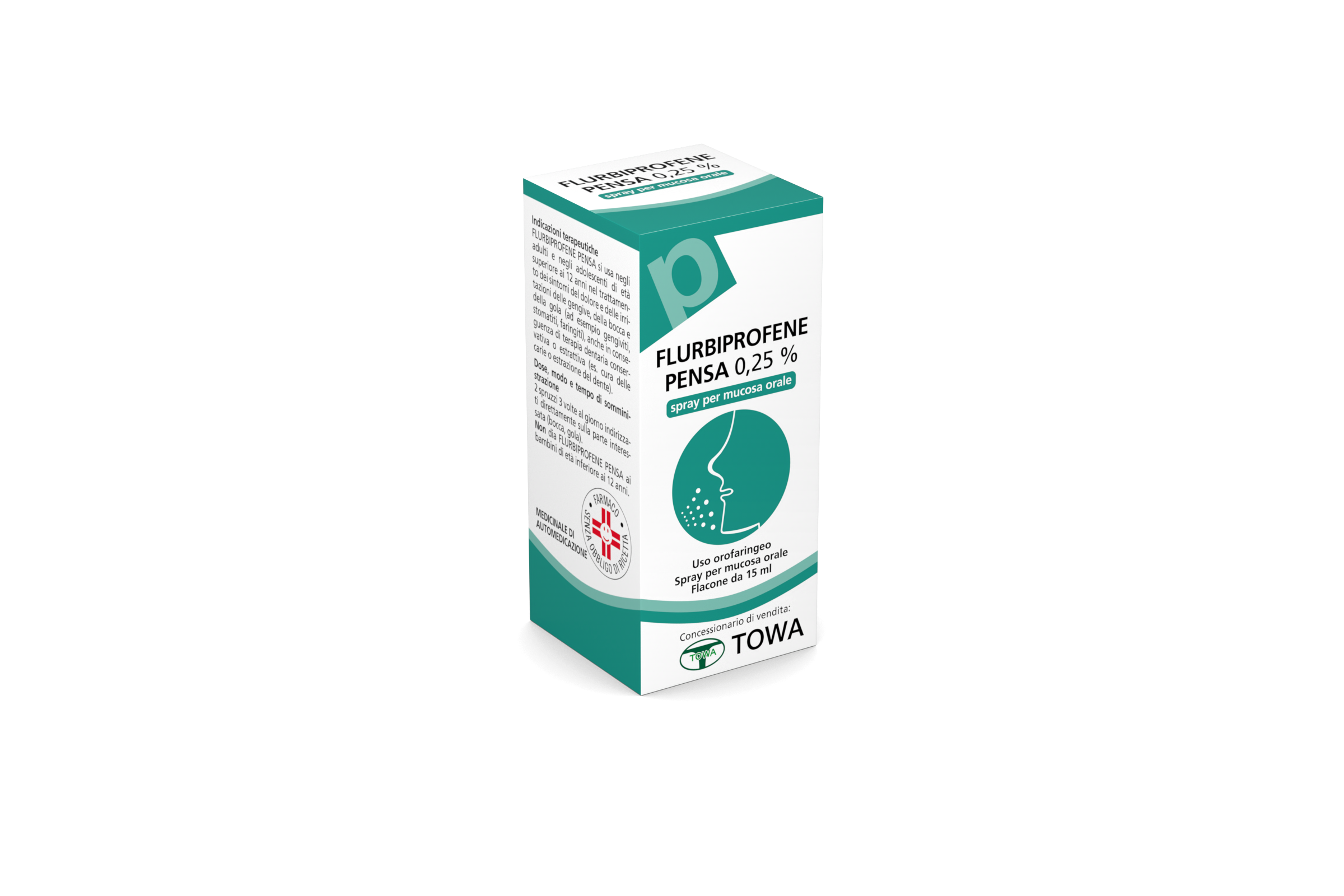 FLURBIPROFENE PE*OS SPRAY 15ML - farmacialombardia.it