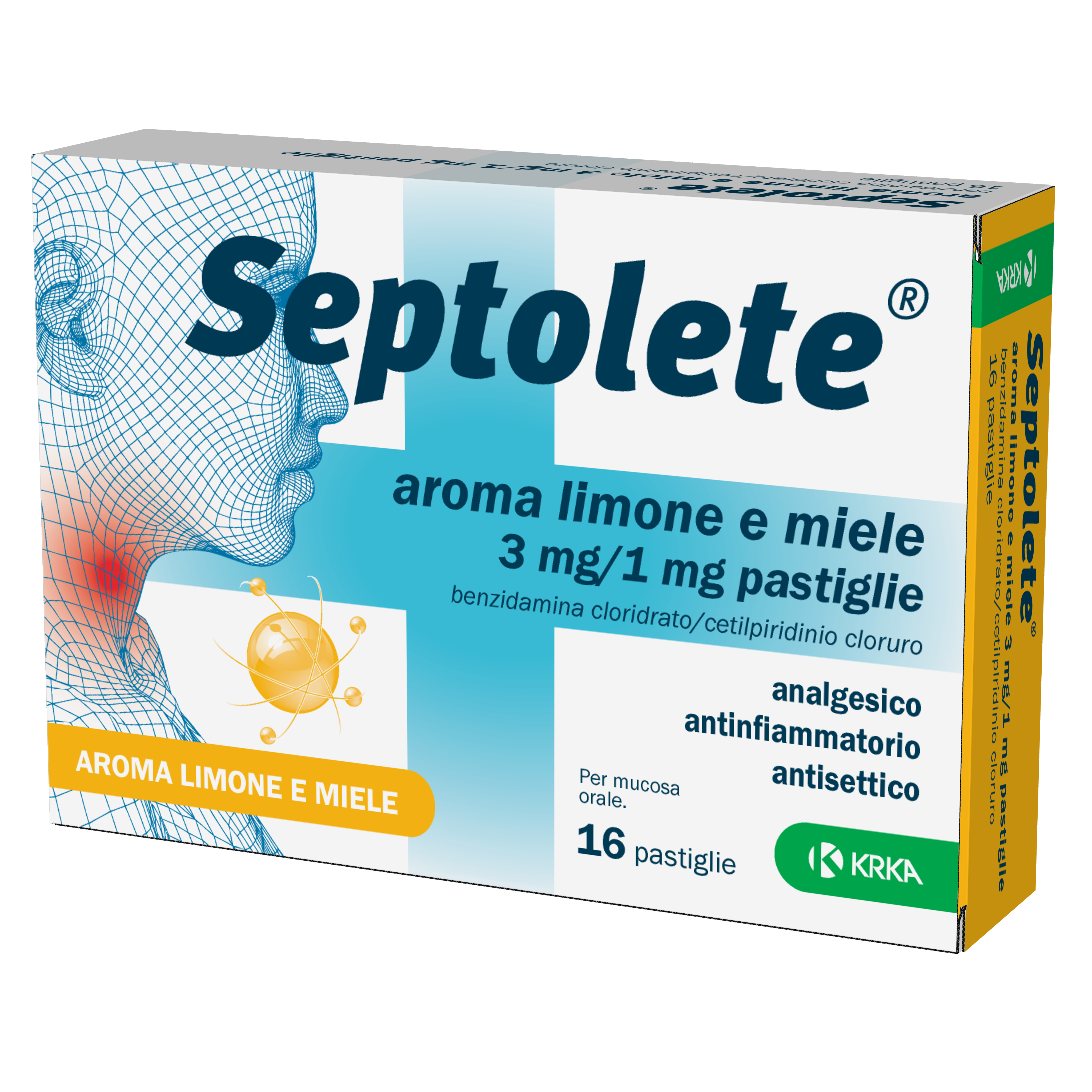 SEPTOLETE*16PAST 3+1MG LIM MIE - farmacialombardia.it