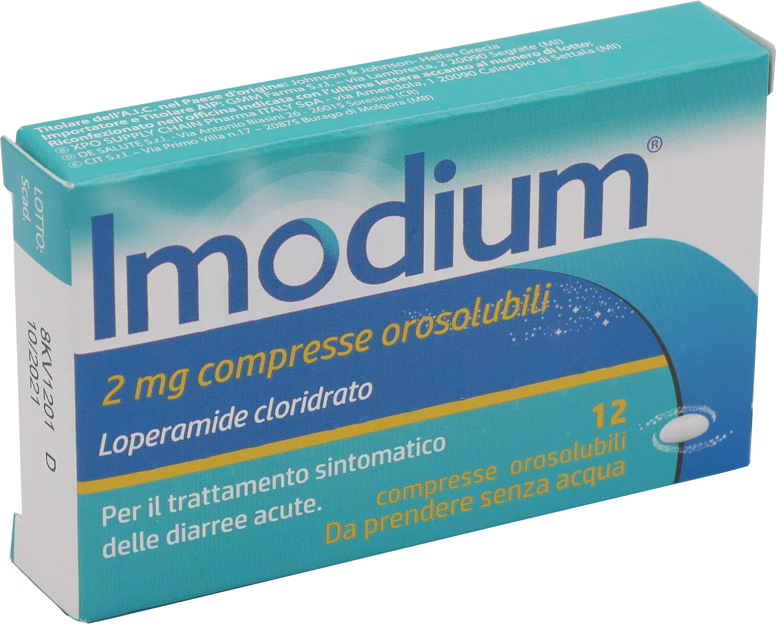 IMODIUM*12CPR OROSOL 2MG - farmacialombardia.it