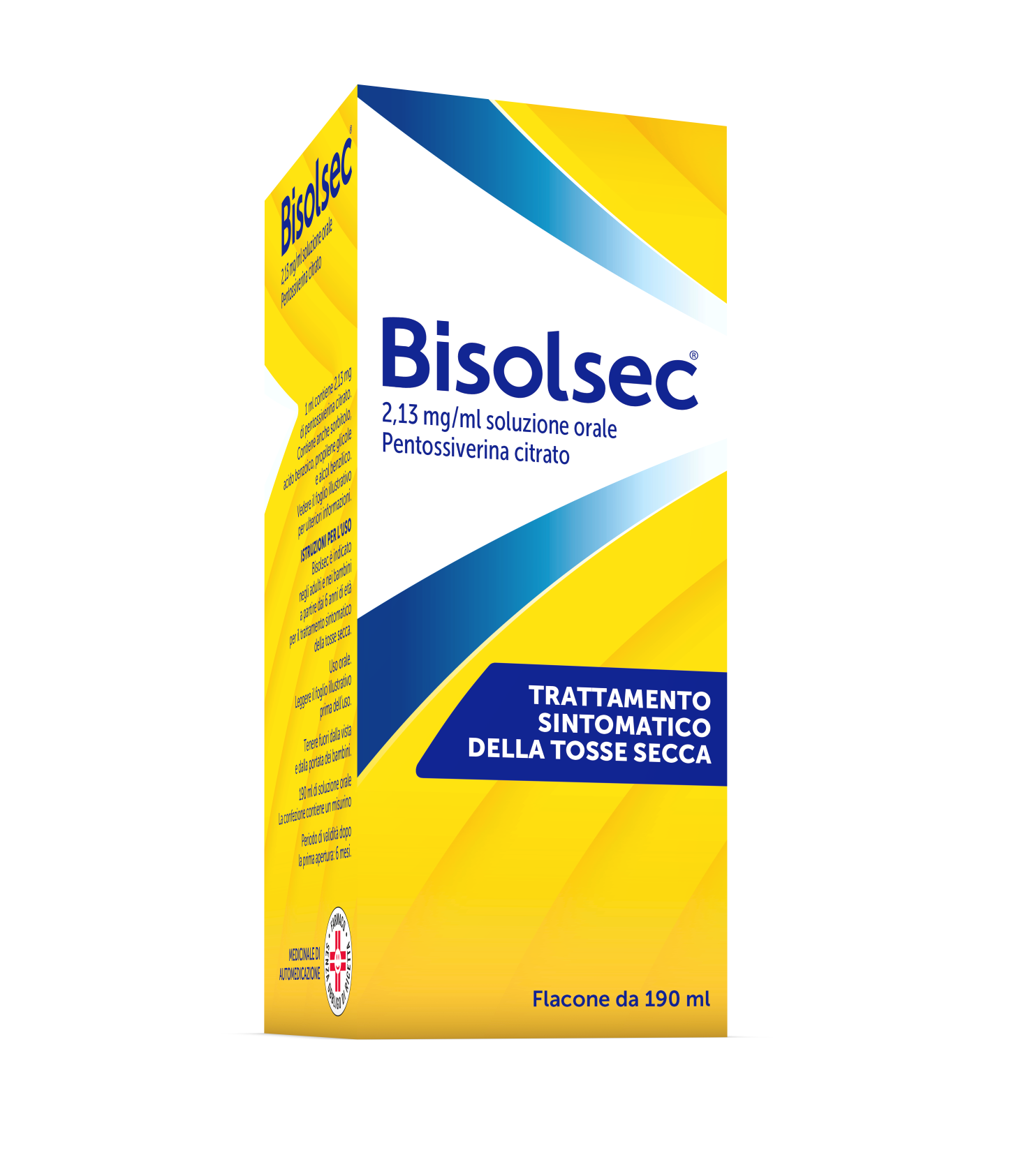 BISOLSEC*OS FL 190ML 2,13MG/ML - farmacialombardia.it