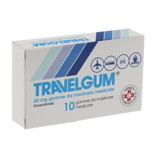TRAVELGUM*10GOMME MAST 20MG - farmacialombardia.it