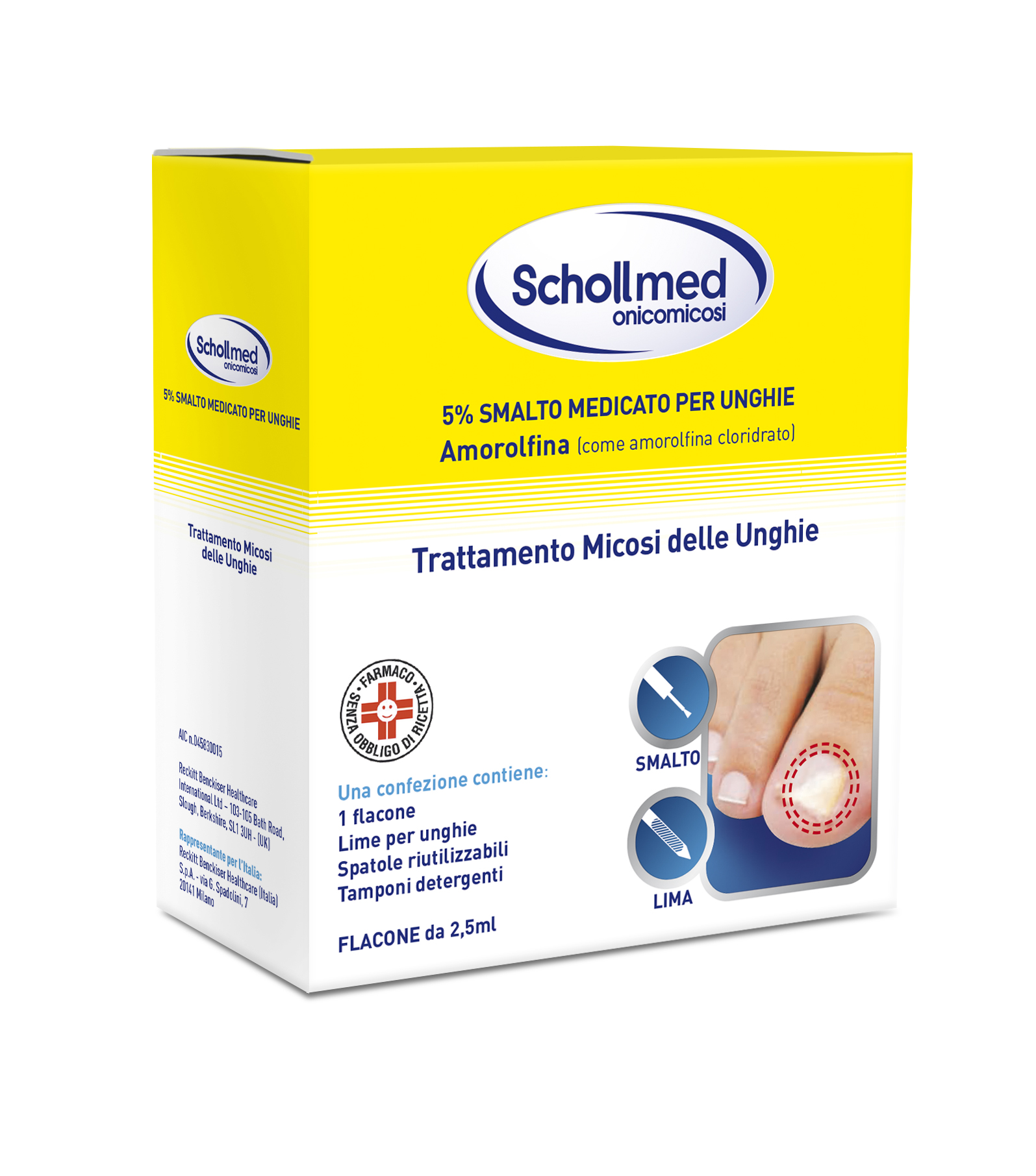 SCHOLLMED ONICOMICOSI*2,5ML 5% - farmacialombardia.it
