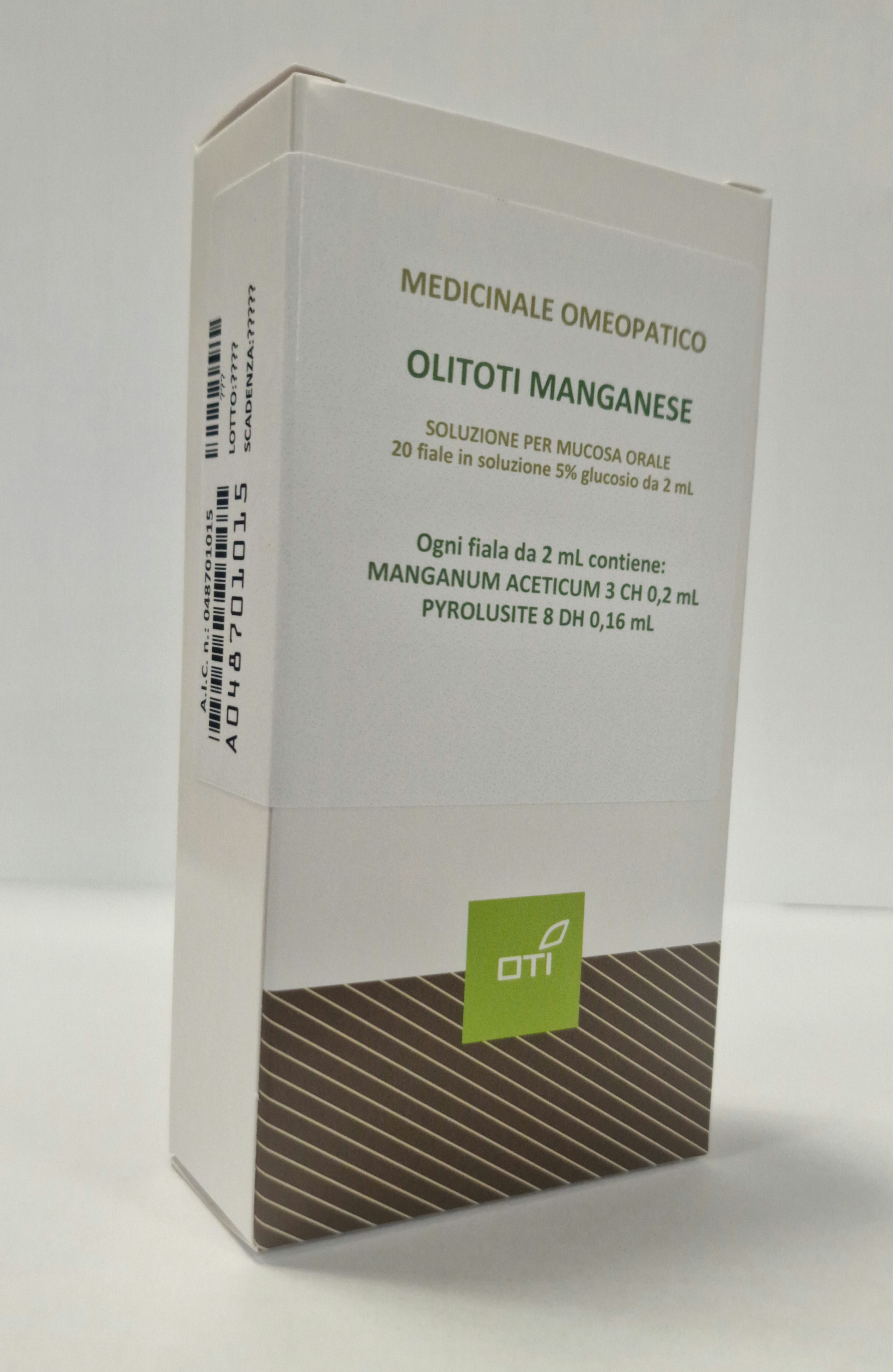 OLITOTI MANGANESE*OS 20F 2ML - farmacialombardia.it