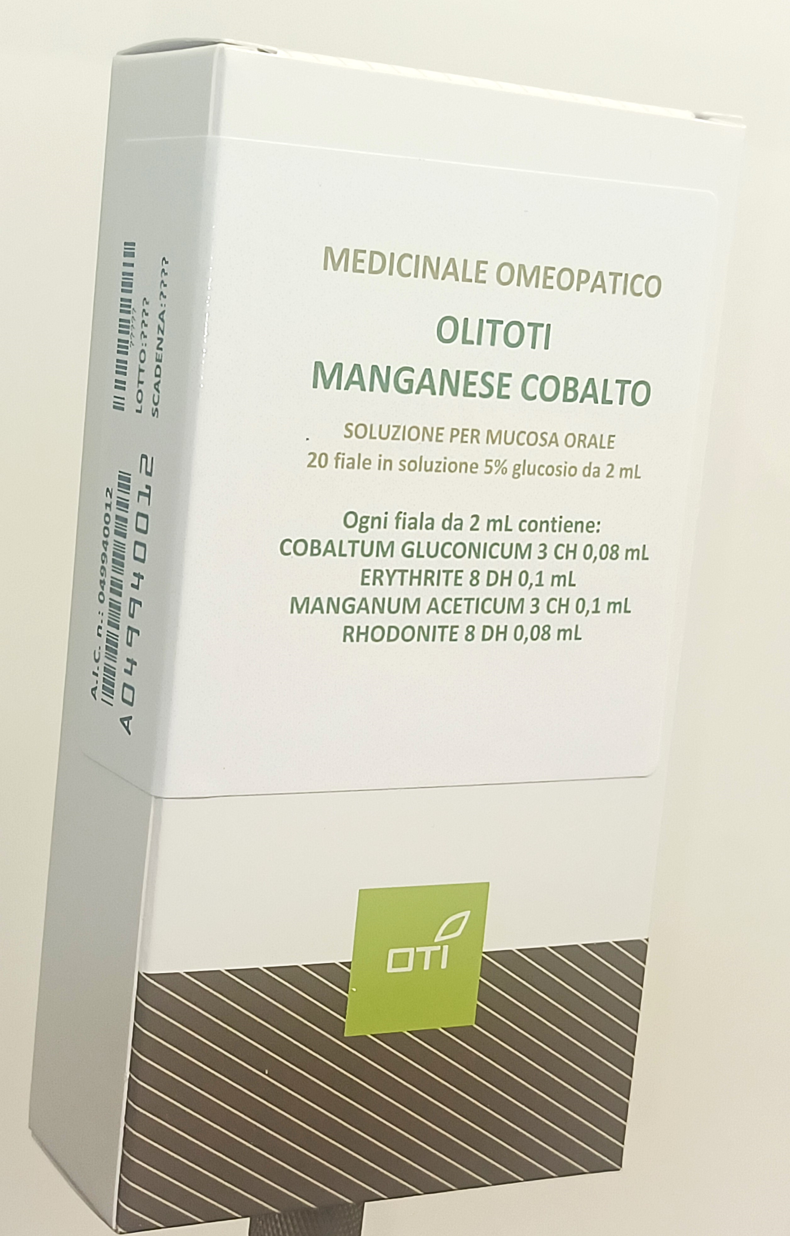 OLITOTI MANGANESE COBAL*OS 20F - farmacialombardia.it