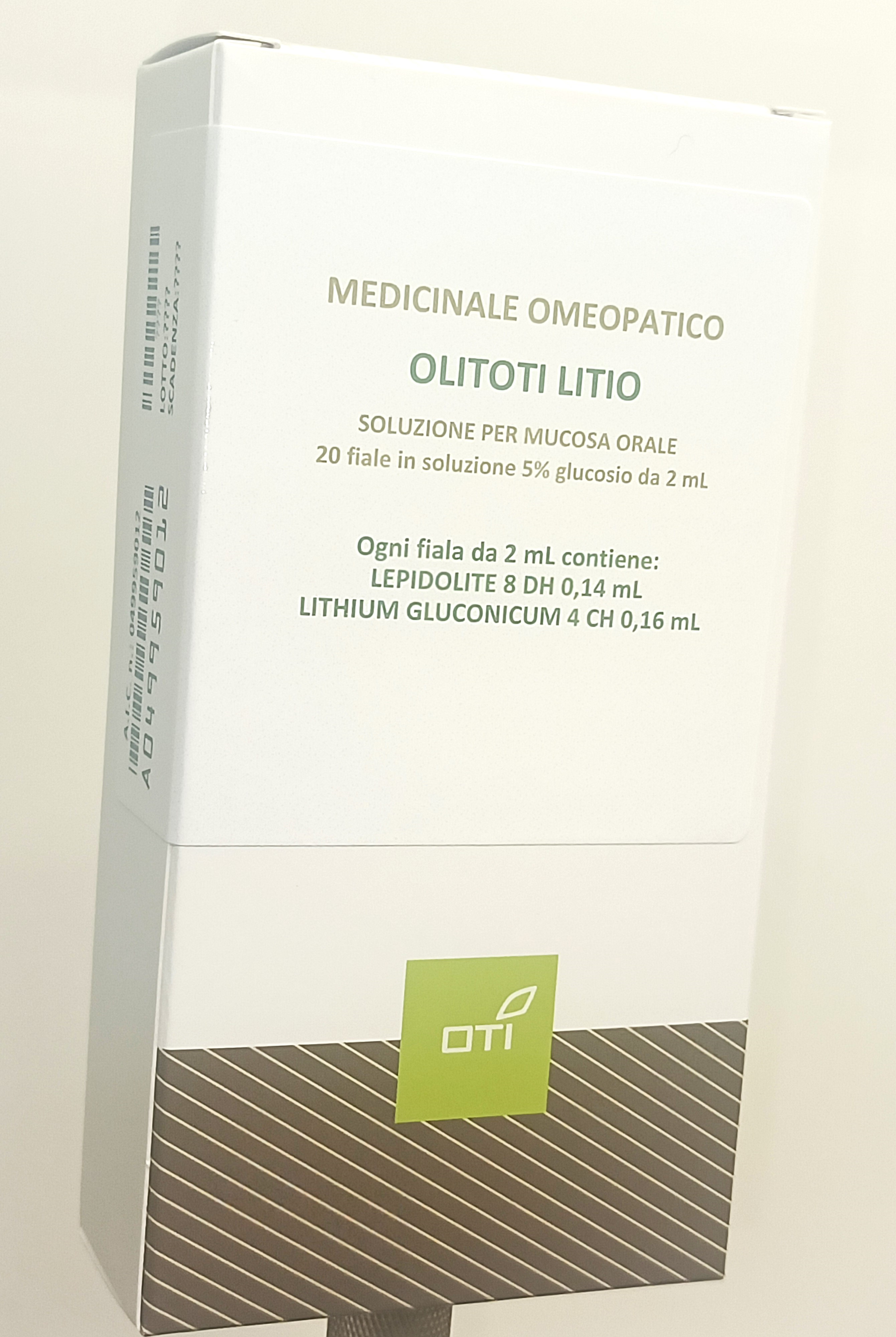 OLITOTI LITIO*OS 20F 5% 2ML - farmacialombardia.it