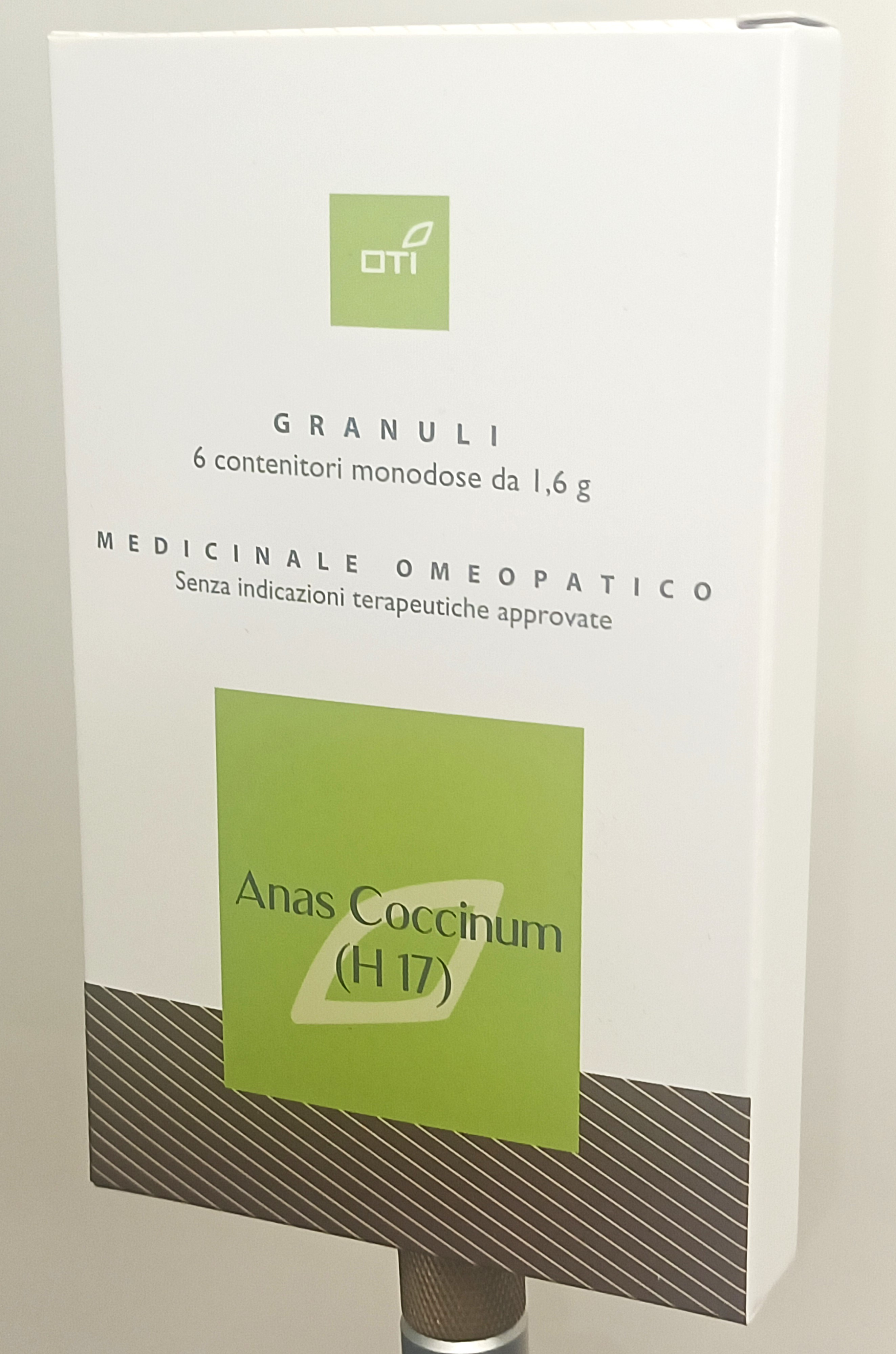 ANAS COCCINUM H17*6 MONOD 1,6G - farmacialombardia.it