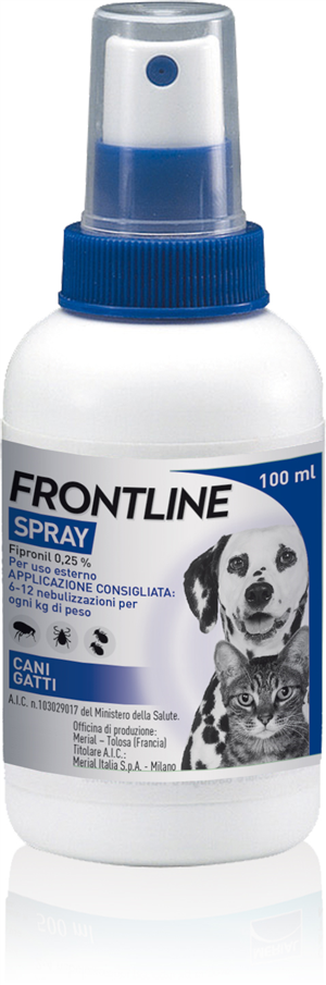 FRONTLINE SPRAY*FL 100ML+POMP - farmacialombardia.it