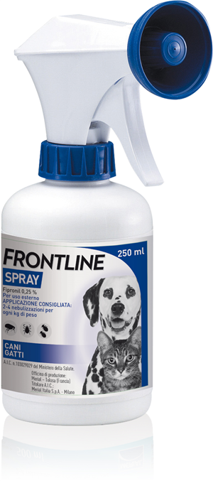 FRONTLINE SPRAY*FL 500ML+POMP - farmacialombardia.it
