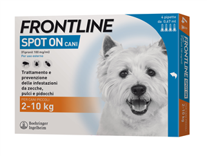 FRONTLINE*4PIP 2-10KG CANI - farmacialombardia.it