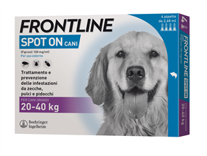 FRONTLINE*4PIP 20-40KG CANI - farmacialombardia.it