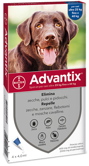 ADVANTIX SPOT ON*4PIP 25-40KG - farmacialombardia.it