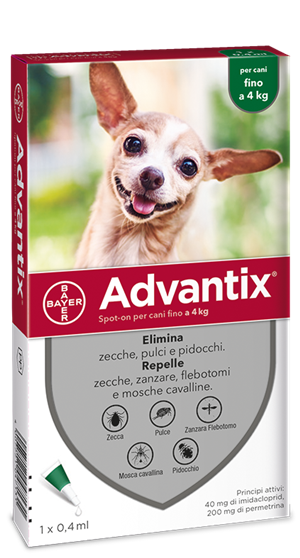 ADVANTIX SPOT ON*1PIP 0-4KG - farmacialombardia.it