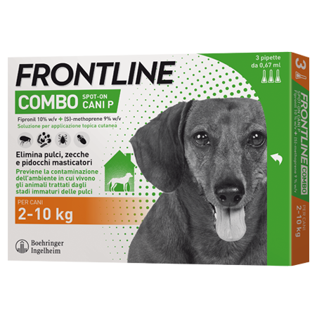 FRONTLINE COMBO*3PIP 2-10KG CA - farmacialombardia.it