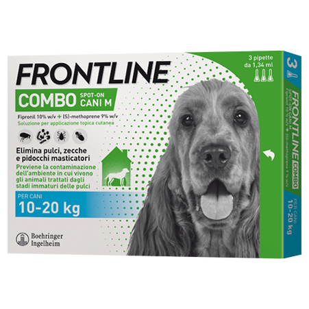 FRONTLINE COMBO*3PIP 10-20KG C - farmacialombardia.it