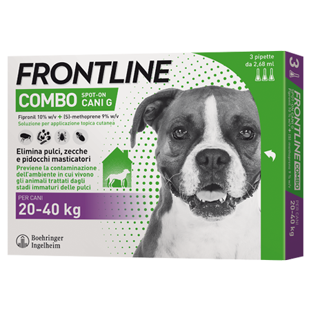 FRONTLINE COMBO*3PIP 20-40KG C - farmacialombardia.it