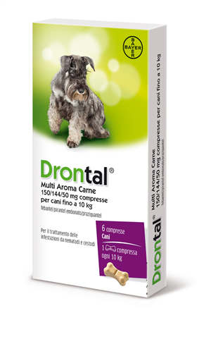 DRONTAL MULTI AR CARNE*6CPR - farmacialombardia.it