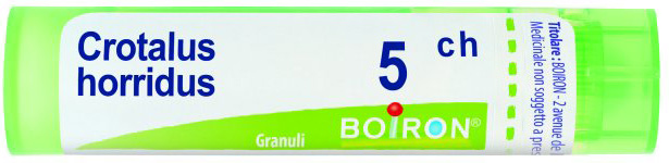 CROTALUS HORRIDUS 5CH GRANULI - farmacialombardia.it