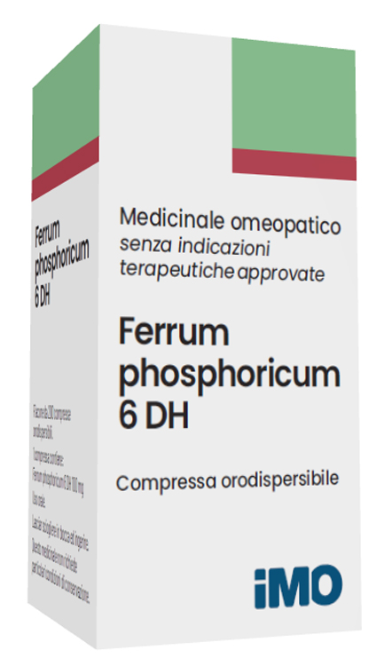 FERRUM PHOSPHORICUMORICUM 6 DH 200 COMPRESSE - farmacialombardia.it