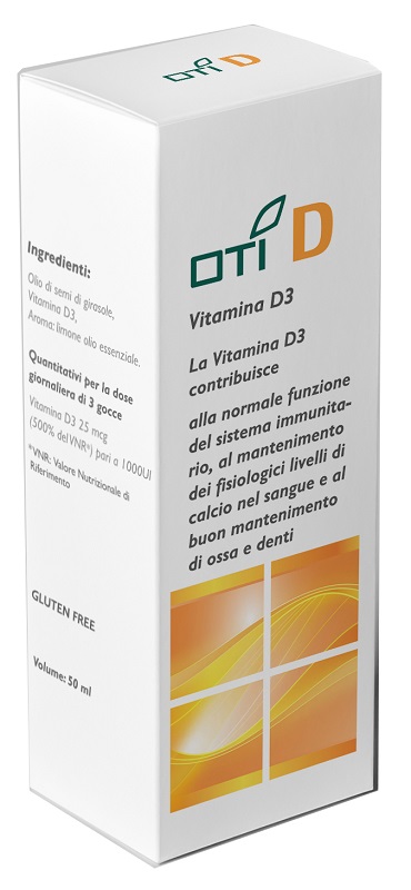 OTI D VITAMINA D3 GOCCE 50ML - farmacialombardia.it
