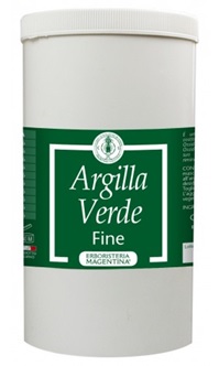 ARGILLA VERDE FINE 1 KG - farmacialombardia.it