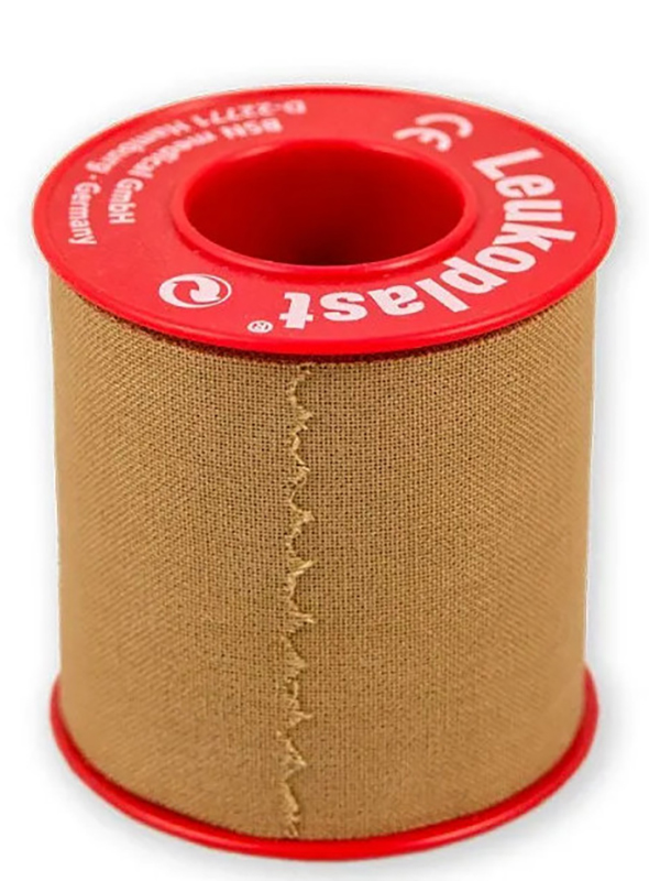 CEROTTO CHIRURGICO PER FISSAGGIO MEDICAZIONI IN ROCCHETTO LEUKOPLAST SUPPORTO VISCOSA COLOR PELLE MASSA ADESIVA CAUCCIU' OSSIDO DI ZINCO 10X500CM - farmacialombardia.it