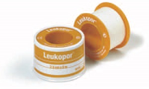 CEROTTO IN ROCCHETTO LEUKOPOR IPOALLERGENICO TESSUTO NON TESSUTO BIANCO 1,25X500 CM - farmacialombardia.it