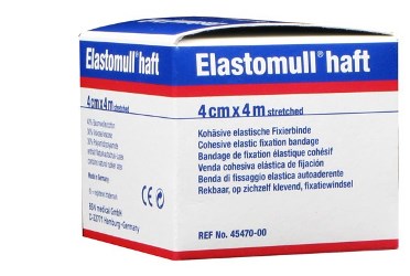 BENDA ELASTICA AUTOADESIVA ELASTOMULL HAFT COMPRESSIONE FORTE 4X400 CM - farmacialombardia.it