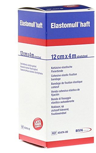 BENDA ELASTICA AUTOADESIVA ELASTOMULL HAFT COMPRESSIONE FORTE 12X400 CM - farmacialombardia.it