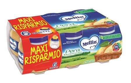 MELLIN OMOGENEIZZATO PERA 100 G 6 PEZZI - farmacialombardia.it