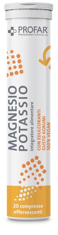 PROFAR MAGNESIO POTASSIO 20 COMPRESSE - farmacialombardia.it