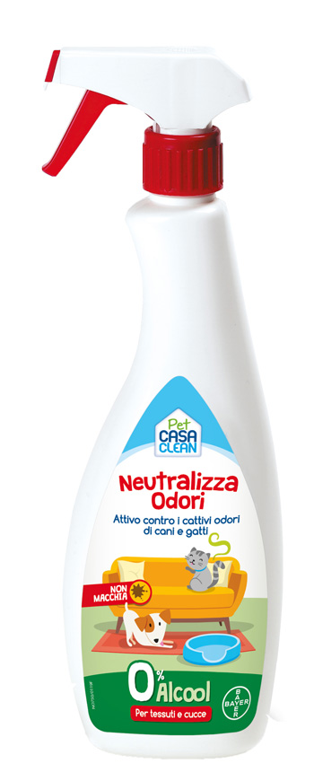 PET CASA CLEAN NEUTRALIZZA ODORI 750 ML - farmacialombardia.it