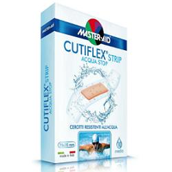 CEROTTO MASTER-AID CUTIFLEXMED STRIP TRASPARENTE IMPERMEABILE SUPPORTO IN POLIURETANO SUPER 10 PEZZI - farmacialombardia.it