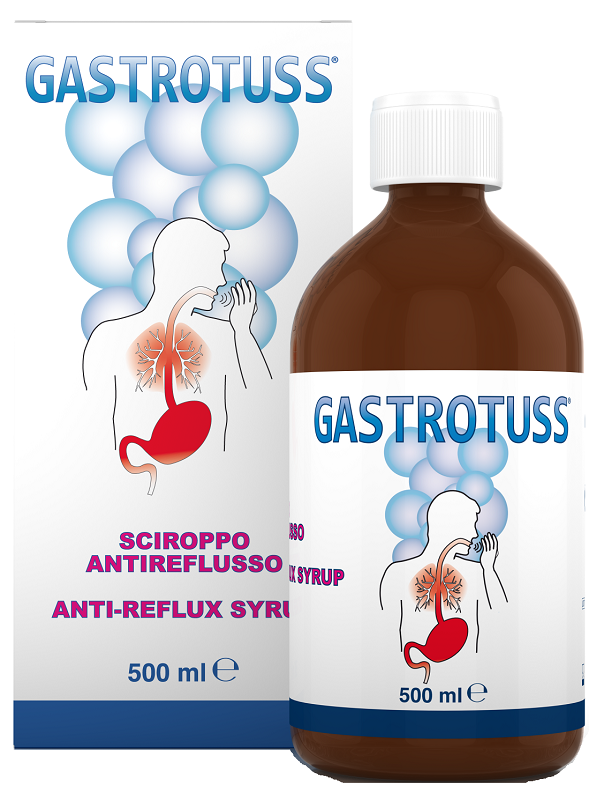 SCIROPPO ANTIREFLUSSO GASTROTUSS 500 ML - farmacialombardia.it