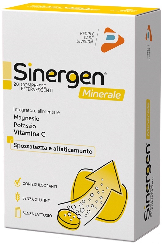 SINERGEN MINERALE LIMONE 20 COMPRESSE EFFERVESCENTI - farmacialombardia.it