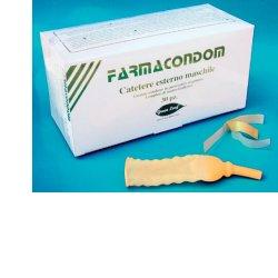 CATETERE ESTERNO MASCHILE DIAMETRO 30MM PRODOTTO IN PURO LATTICE NATURALE CON TUBICINO DI RACCORDO BUSTA CONTENENTE UN CATETERE ESTERNO E UN NASTRO BIADESIVO SCATOLA 30 PEZZI - farmacialombardia.it