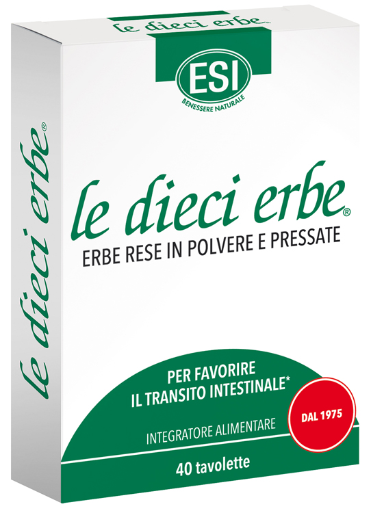 ESI LE DIECI ERBE 40 TAVOLETTE - farmacialombardia.it