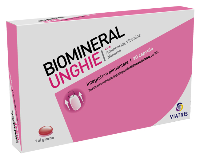 BIOMINERAL UNGHIE 30 CAPSULE - farmacialombardia.it