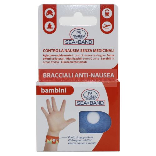 BRACCIALE ANTI NAUSEA PER BAMBINI P6 NAUSEA CONTROL 2 PEZZI - farmacialombardia.it