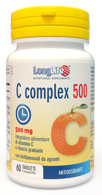 LONGLIFE C COMPLEX 500 TIME RELEASED 60 TAVOLETTE - farmacialombardia.it