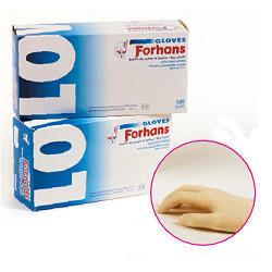 GUANTO IN LATTICE FORHANS MISURA SMALL 100 PEZZI - farmacialombardia.it