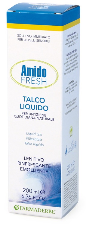 AMIDO FRESH TALCO LIQUIDO 200 ML - farmacialombardia.it