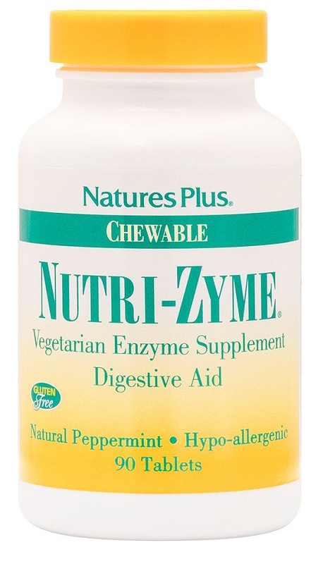 NUTRI ZYME ENZIMI 90 TAVOLETTE MASTICABILI - farmacialombardia.it
