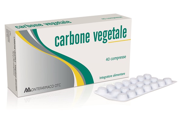 CARBONE VEGETALE 40 COMPRESSE - farmacialombardia.it