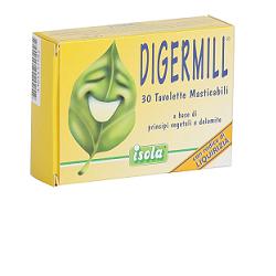 DIGERMILL 30 TAVOLETTE MASTICABILI - farmacialombardia.it