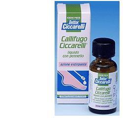 CALLIFUGO CICCARELLI LIQUIDO CON PENNELLO PER RIMOZIONE CALLLI 12 ML - farmacialombardia.it